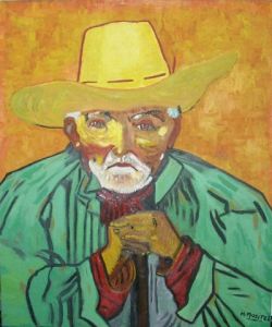 Voir le détail de cette oeuvre: D'après l'Oeuvre de Van Gogh Grand Père Provençal